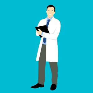 Doctor at hospital